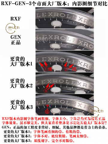 RXF廠勞力士黑水鬼翻復刻表新品上市-xf廠水鬼-復刻表