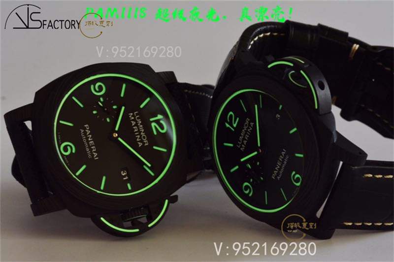 超級夜光沛納海-VS廠沛納海pam1118復刻表做工怎么樣-復刻表