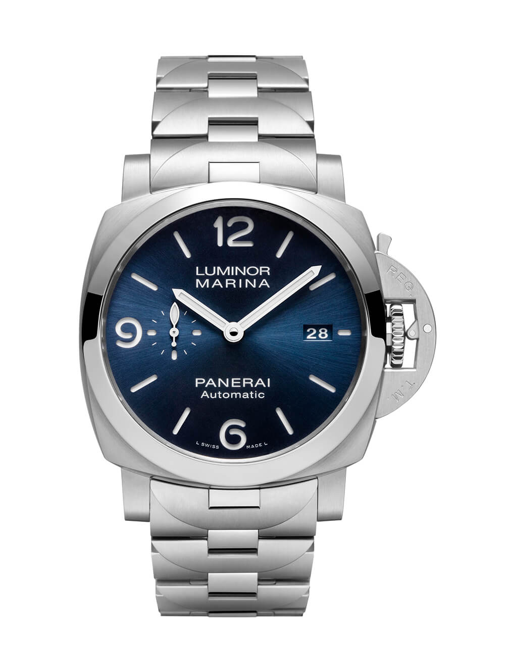 沛納海PAM1316深邃藍盤精鋼腕表-復刻表