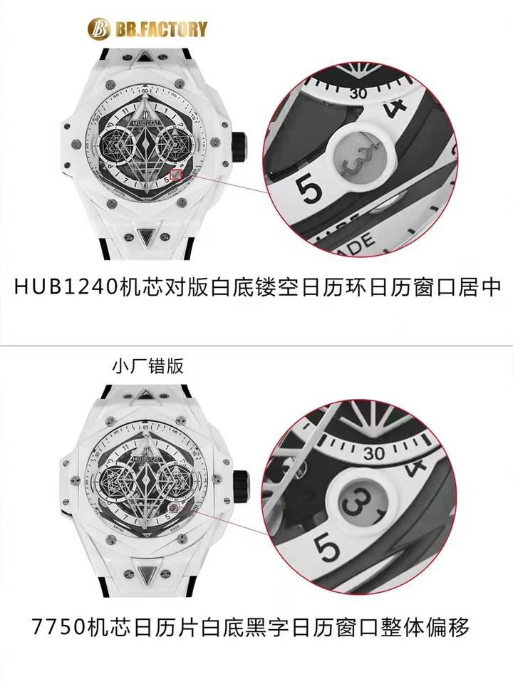 怎么分辨真正BBF廠宇舶恒寶陶瓷刺青二代復(fù)刻手表-復(fù)刻表