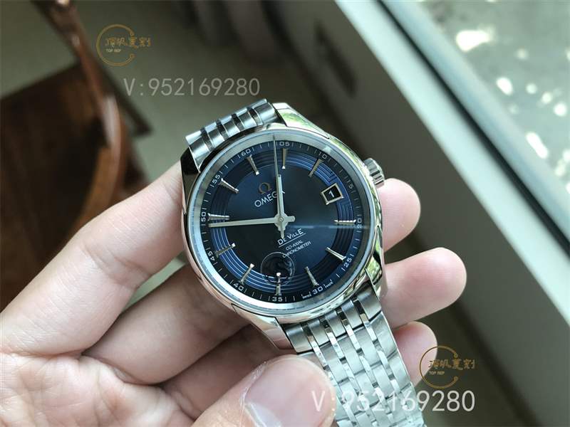 VS廠歐米茄藍盤蝶飛明亮之藍復刻表是做工最好的嗎-復刻表