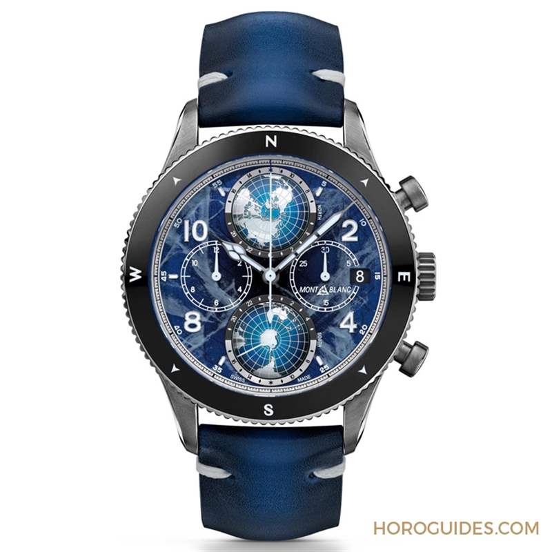 MONTBLANC - 零氧！ 耐用、精準(zhǔn)、不起霧｜Montblanc 1858系列Geosphere世界時(shí)區(qū)零氧限量腕表的極限探險(xiǎn)魂