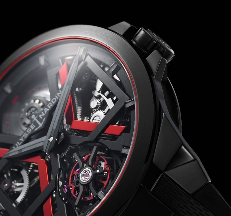 Ulysse Nardin Blast 自動陀飛輪腕表首次亮相-復(fù)刻表
