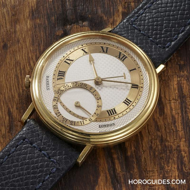 獨立制表之父George Daniels自留款,現身富藝斯鐘表《名表薈萃日內瓦-XVI》-復刻表