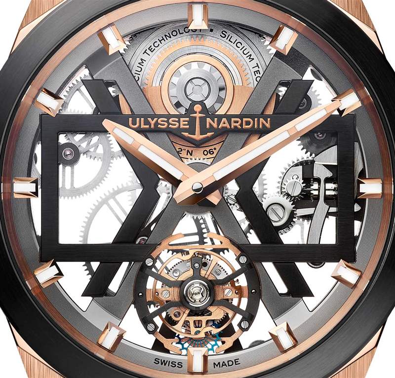 Ulysse Nardin Blast 自動陀飛輪腕表首次亮相-復(fù)刻表
