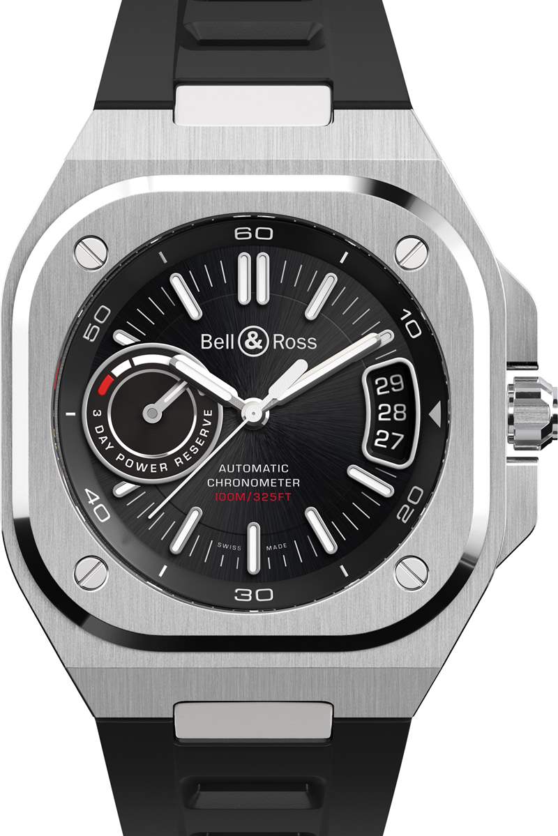 全新 BR X5 在 Kenissi 火車上推出Bell & Ross Hops-復(fù)刻表