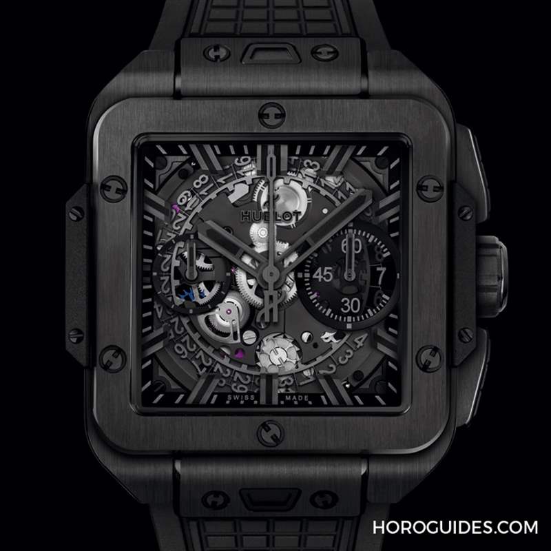 HUBLOT - 高階運動方表這樣搭，怎一個瀟灑了得｜Hublot Square Bang Unico計時碼表