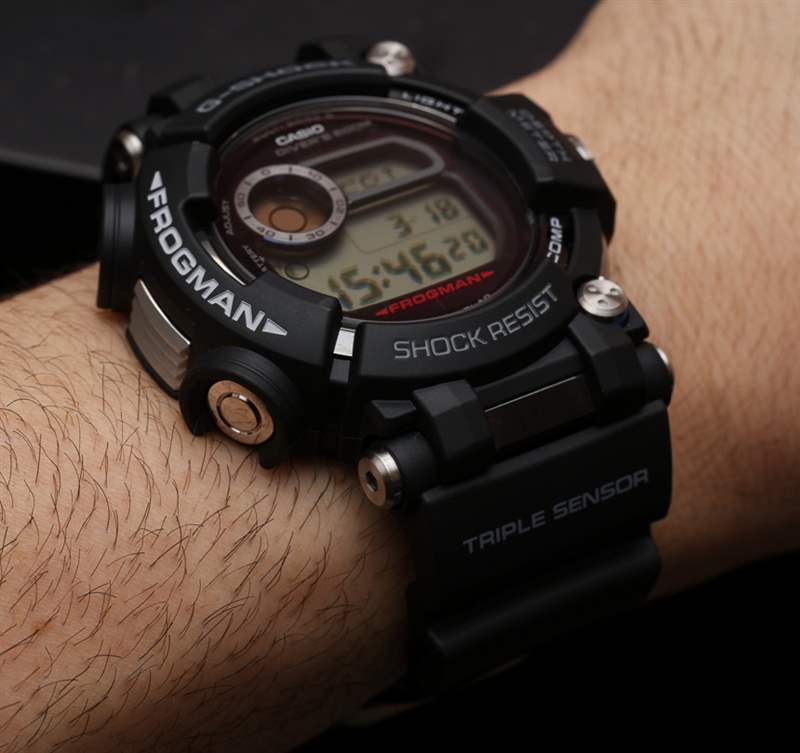 卡西歐G-Shock Frogman GWF-D1000動手實踐:終極潛水工具手表-復刻表