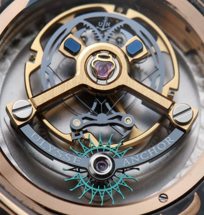 雅典表Anchor Tourbillon手表2016年動手實踐-復刻表