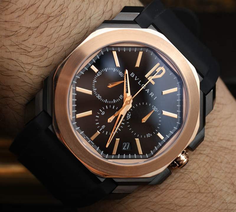 寶格麗Octo Velocissimo Ultranero計時腕表上手體驗-復刻表