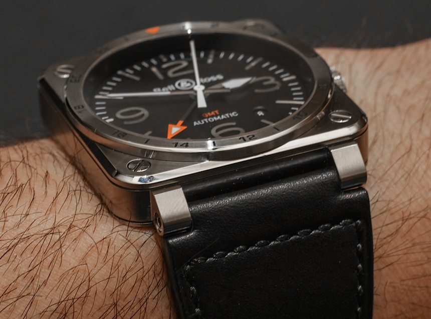 柏萊士Bell & Ross BR 03-93 GMT手表上手-復刻表