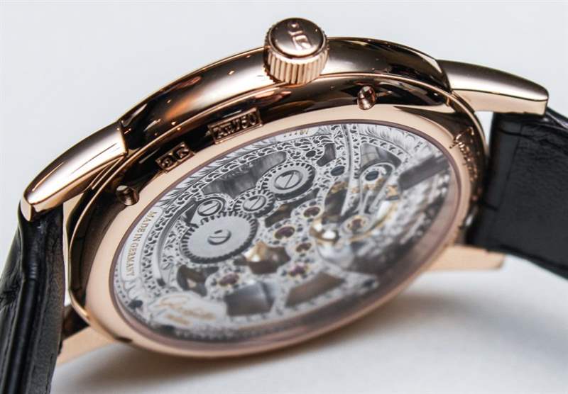 格拉蘇蒂原創Senator手動上鏈鏤空版腕表-復刻表