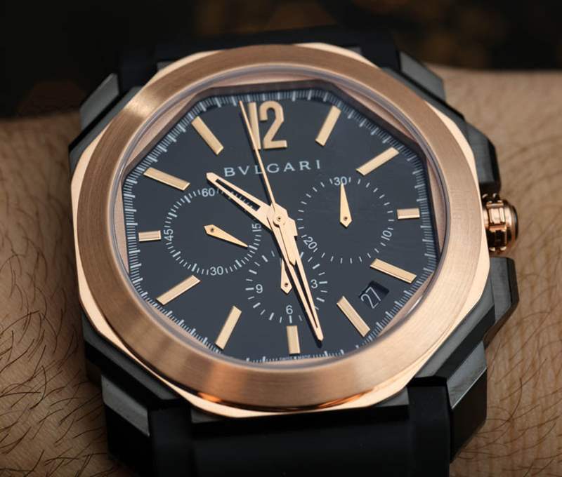 寶格麗Octo Velocissimo Ultranero計時腕表上手體驗-復刻表