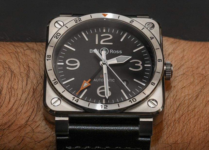 柏萊士Bell & Ross BR 03-93 GMT手表上手-復刻表