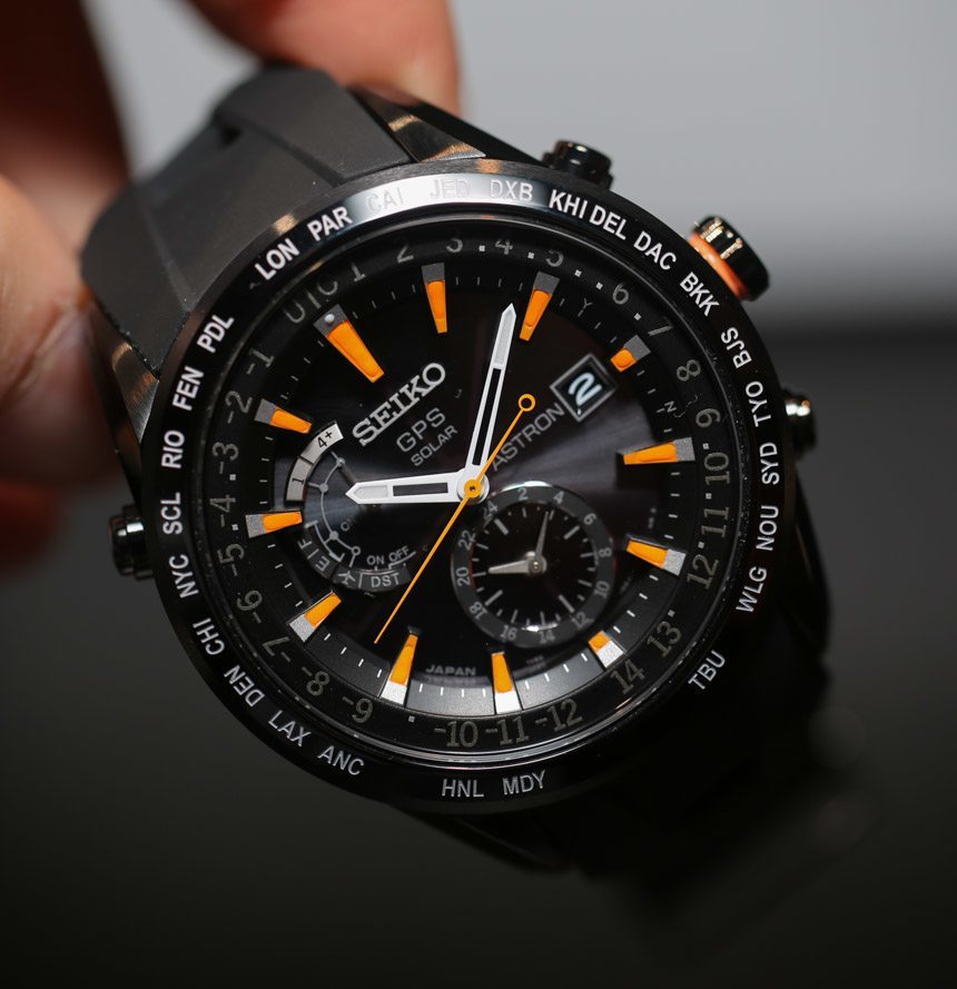 精工Astron GPS太陽能2013手表動手-復刻表