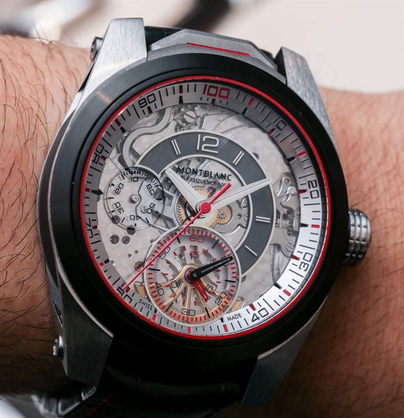 萬寶龍時光行者計時碼表100腕表動手實踐:2014年的概念腕表終于問世-復刻表