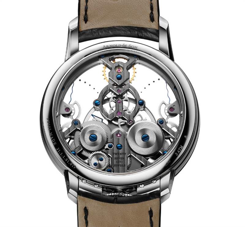 Arnold & Son時間金字塔手表現(xiàn)在采用鋼制-復刻表