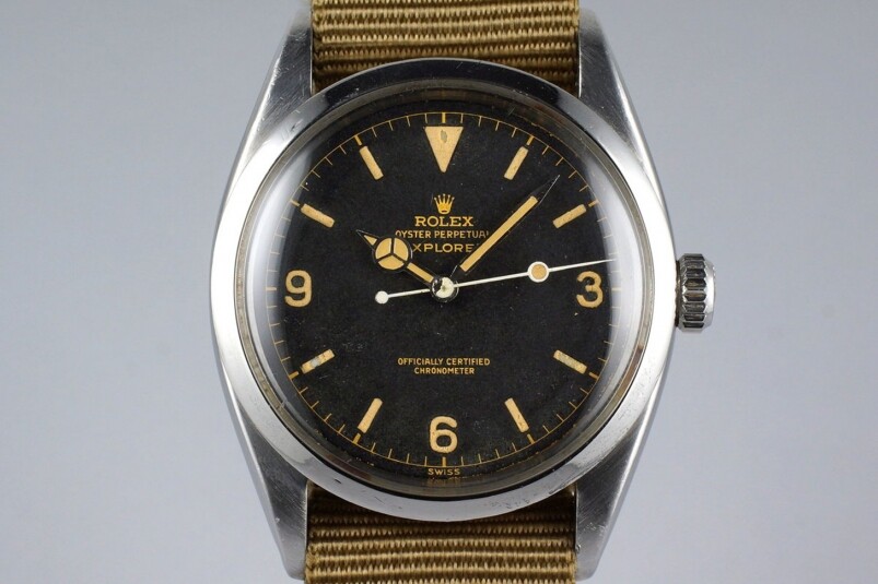 1955年推出的6610，表面改為gilt dial（俗稱「嚦架面」），是舊裝勞力士迷的至愛。 而在60