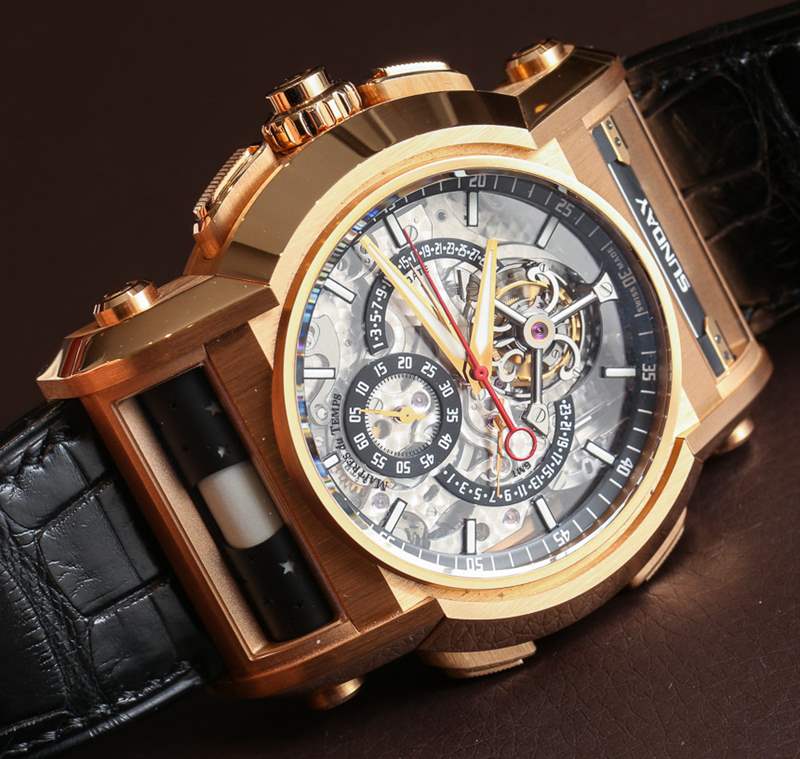 Maitres du Temps第一章透明腕表實作-復刻表