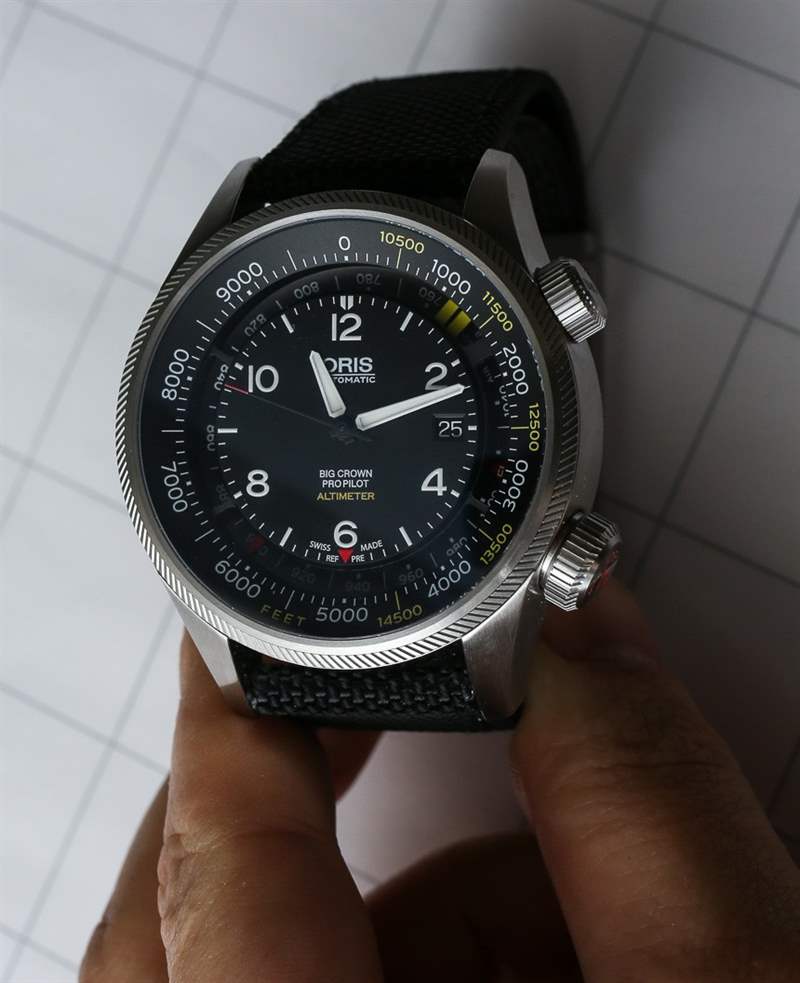 豪利時大表冠ProPilot高度計(jì)腕表實(shí)戰(zhàn)飛行首秀-復(fù)刻表
