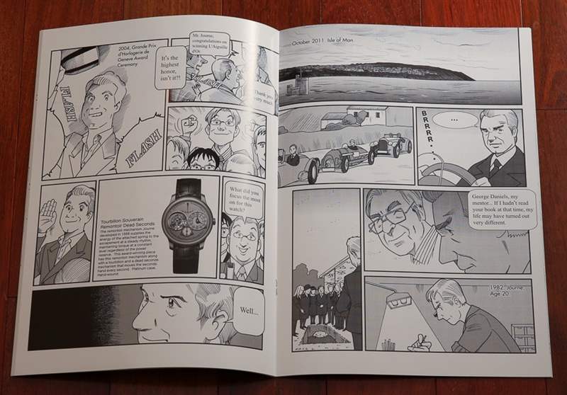 FP Journe在他自己的漫畫中出演明星-復(fù)刻表