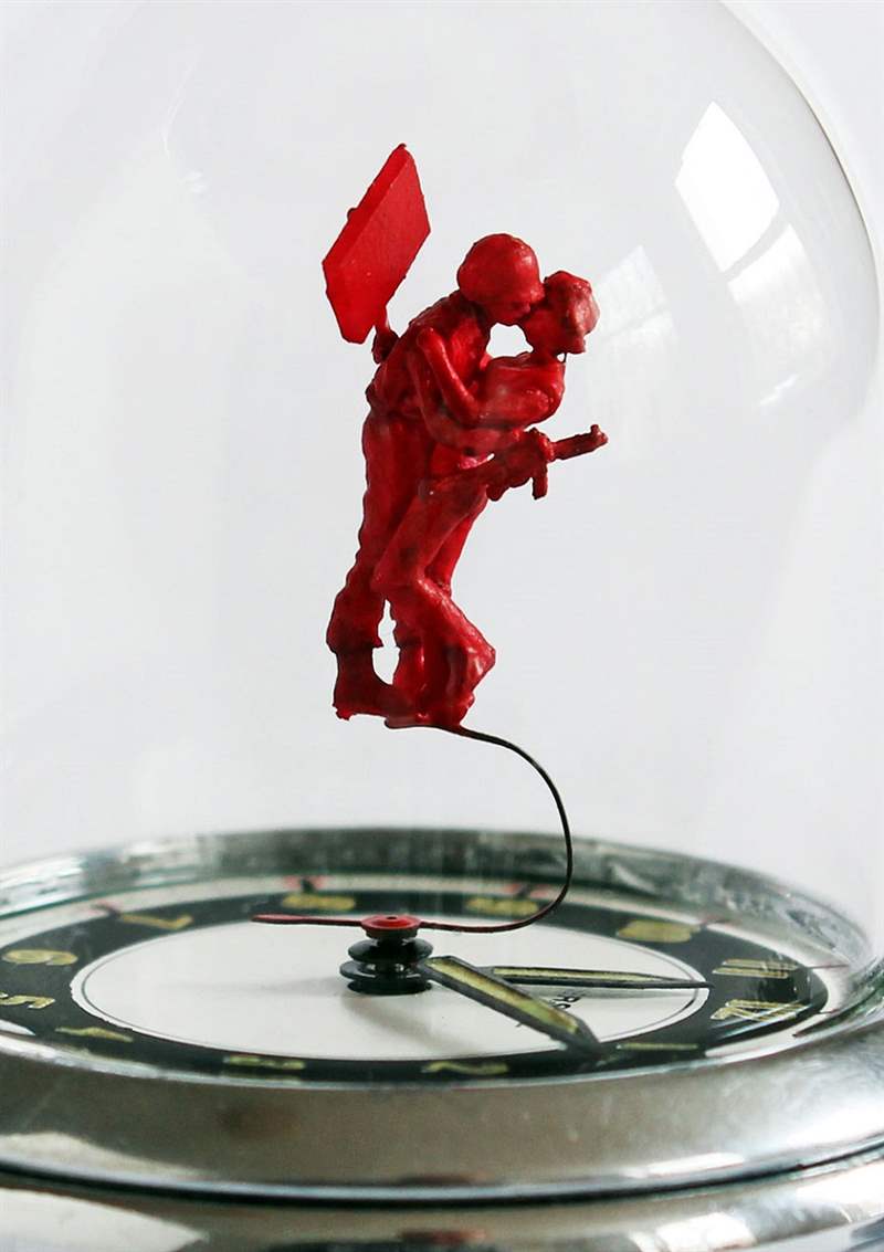 多米尼克·威爾科克斯(Dominic Wilcox)的怪異手表藝術-復刻表