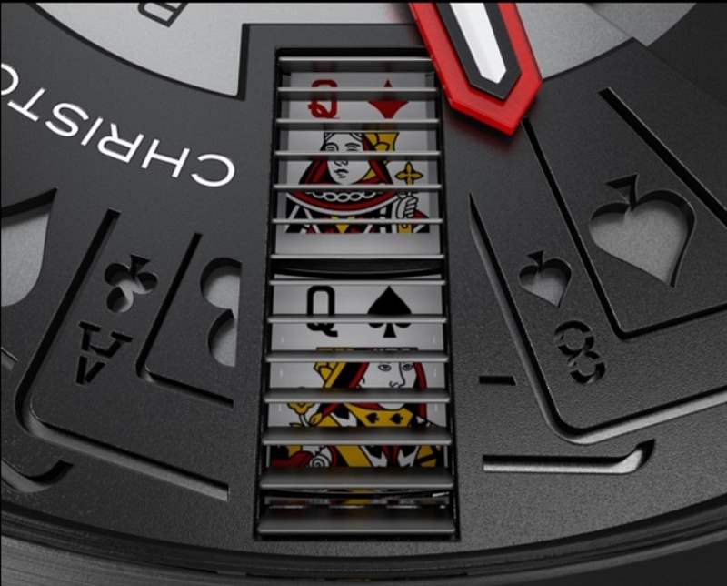 Christophe Claret撲克手表預(yù)覽:手腕上的真正德州撲克-復(fù)刻表