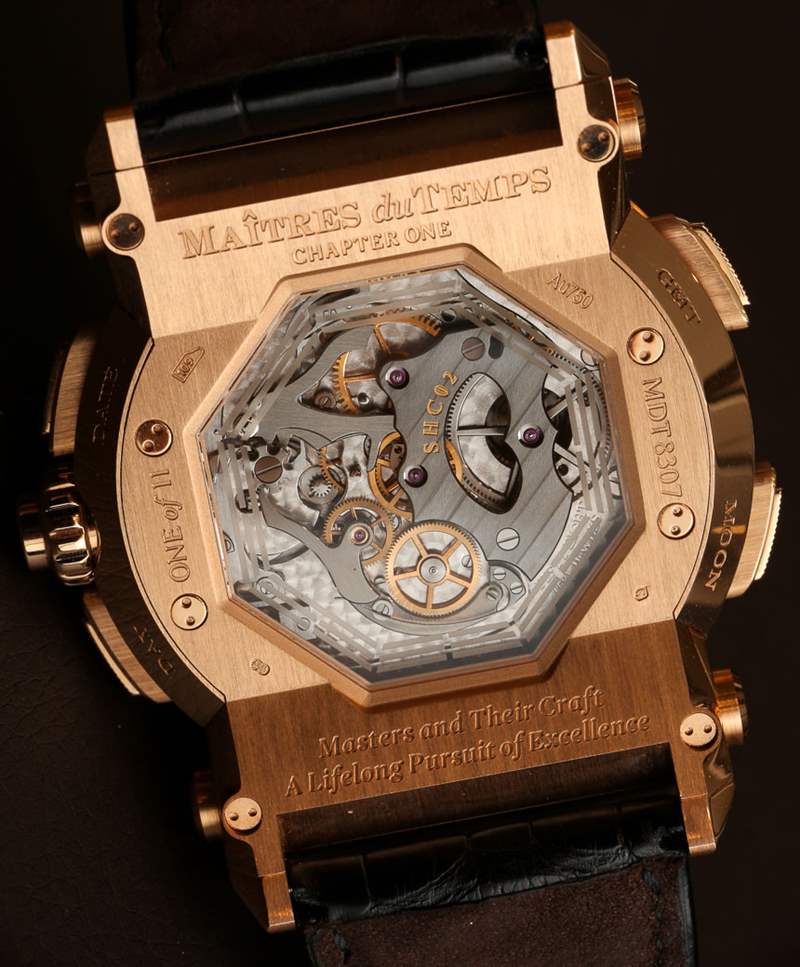 Maitres du Temps第一章透明腕表實作-復刻表