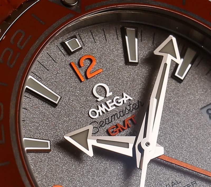 歐米茄海馬Planet Ocean GMT橙色陶瓷鉑金腕表-復刻表