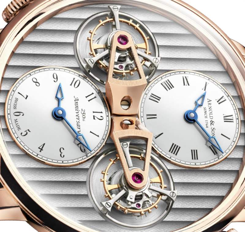 亞諾表DTE“雙陀飛輪擒縱機構”腕表-復刻表