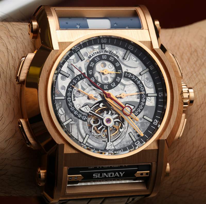 Maitres du Temps第一章透明腕表實作-復刻表