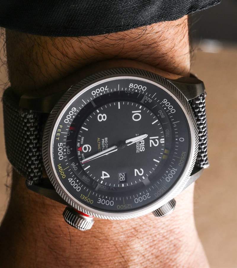 豪利時大表冠ProPilot高度計(jì)腕表實(shí)戰(zhàn)飛行首秀-復(fù)刻表