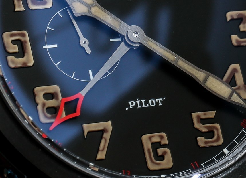 真力時(shí)Pilot Montre d'Aeronef Type 20 GMT 1903手表上手-復(fù)刻表