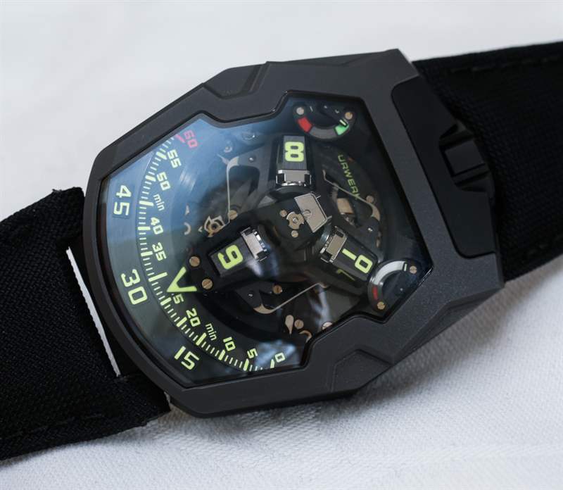 URWERK UR-210Y黑鷹手表動手實踐-復刻表