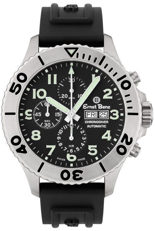 恩斯特·奔馳(Ernst Benz)的白盤多功能計(jì)時(shí)200M潛水腕表-復(fù)刻表