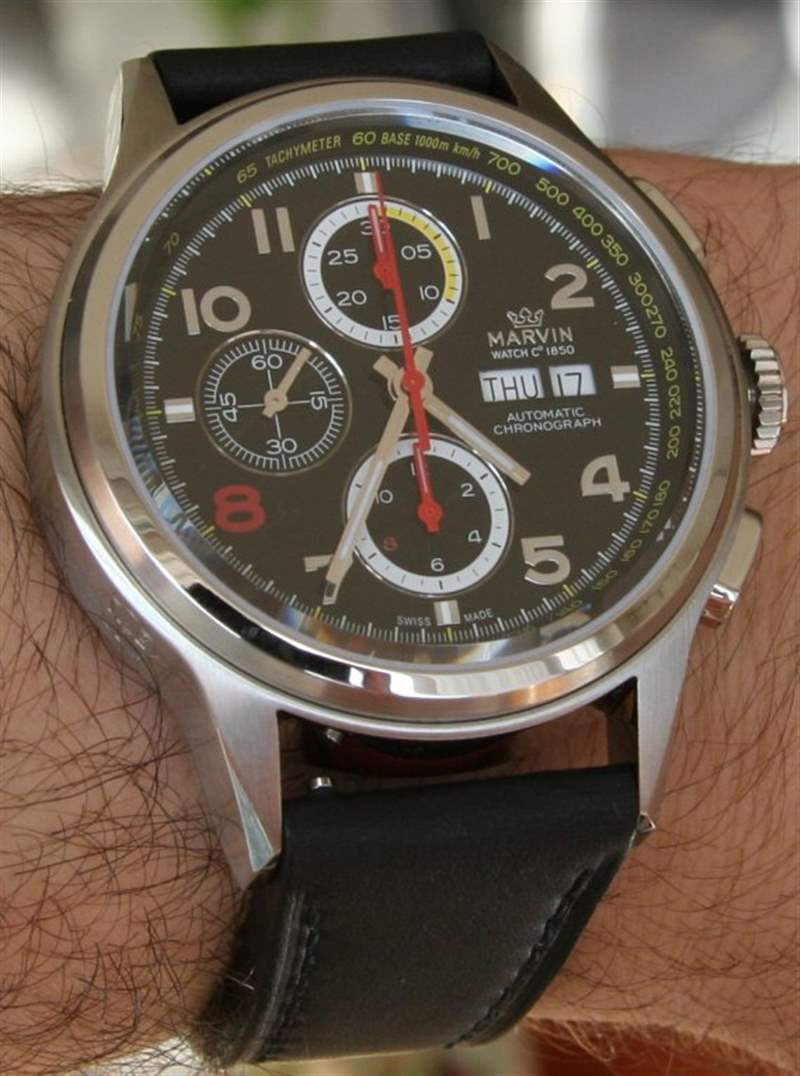 Marvin M103 7 馬文Marvin M103多功能計時腕表怎么樣?-復刻表