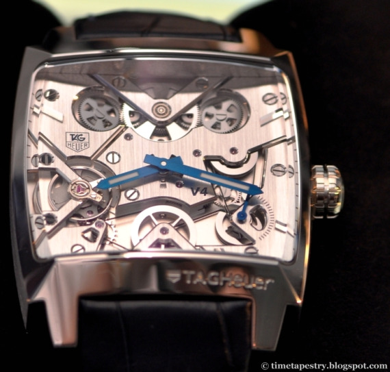 泰格豪雅摩納哥V4 TimeTapesty