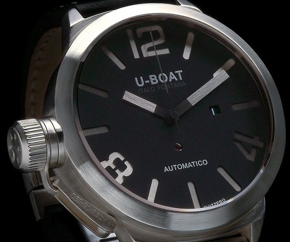 a925-front U-Boat Classico 925系列限量版銀色腕表-復刻表