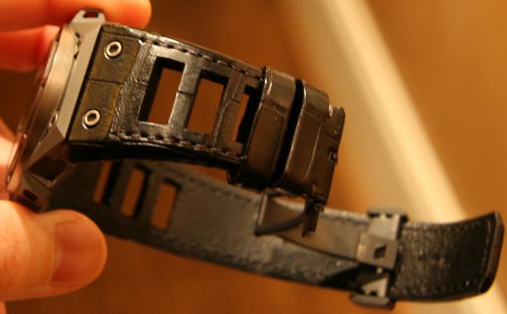 新款長寬鱷魚皮表帶