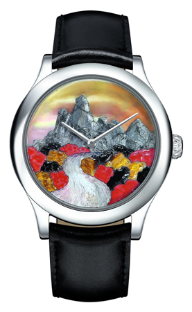 Midnight-Extraordinary-Landscapes-3 梵克雅寶Van Cleef & Arpels 2010年午夜非凡系列腕表-復(fù)刻表