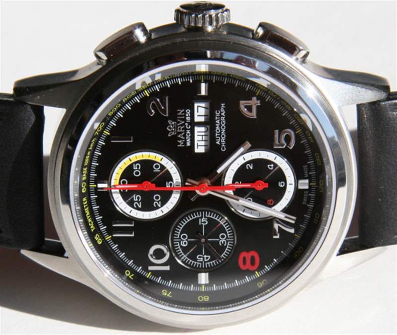 Marvin M103 1 馬文Marvin M103多功能計時腕表怎么樣?-復刻表