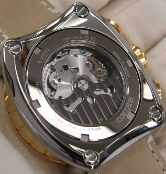 精工加蘭特彈簧驅動器手表回來