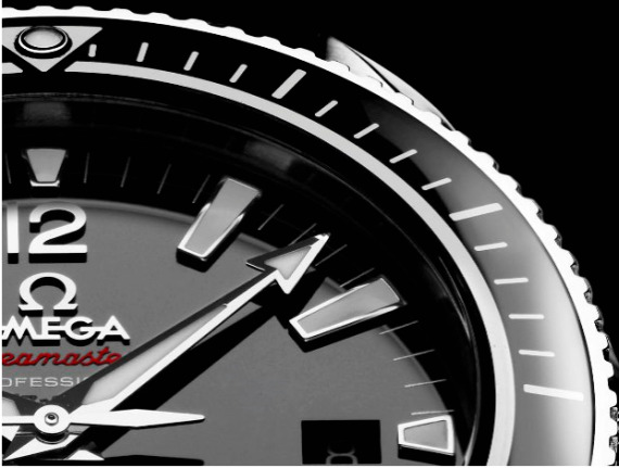 歐米茄海洋星球液態(tài)金屬特寫