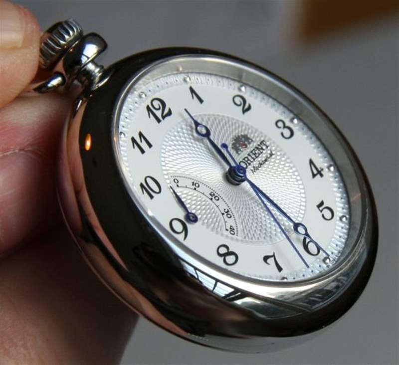 Orient Pocket Watch 55 東方CDD00001W懷表-復(fù)刻表