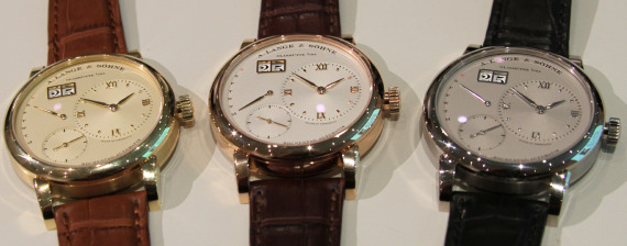 Lange Daymatic watch trio 朗格A. Lange & S?hne Lange 1 Daymatic腕表-復刻表