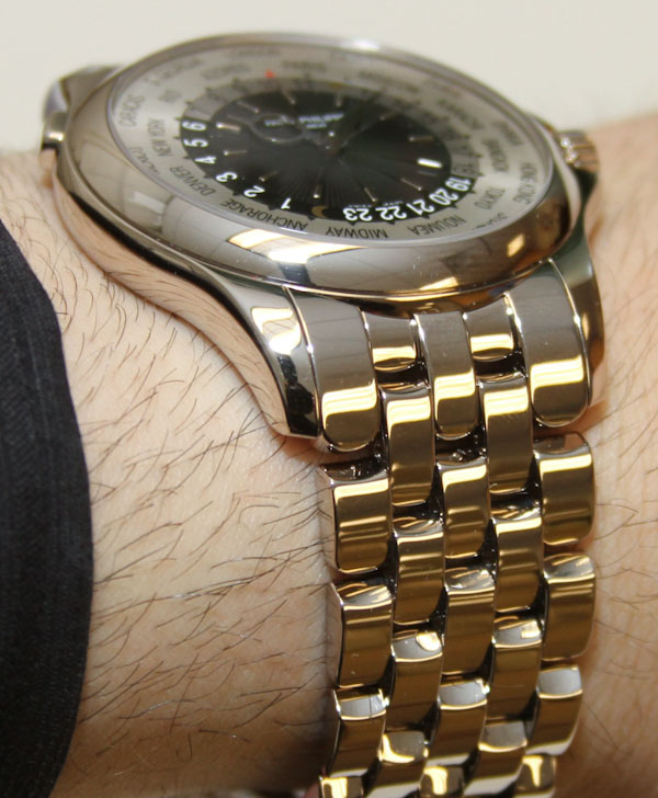 百達翡麗5130G (5130/1G)手鏈腕表上手體驗-復(fù)刻表