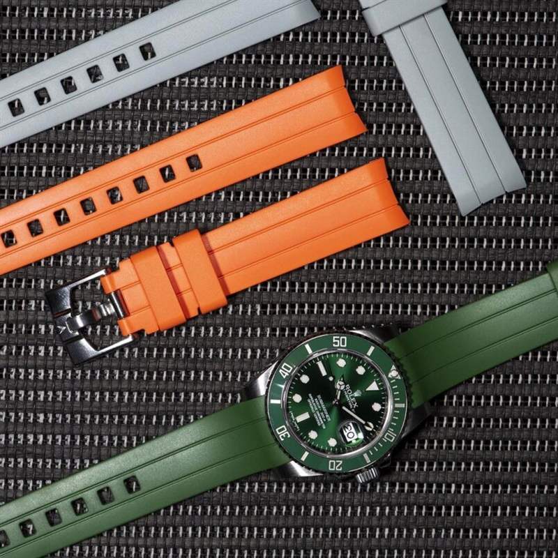 Vulcan橡膠表帶 想換表帶有什么好選擇?推介Rubber B、橡膠表帶、手工皮表帶、NATO帶配搭-復刻表