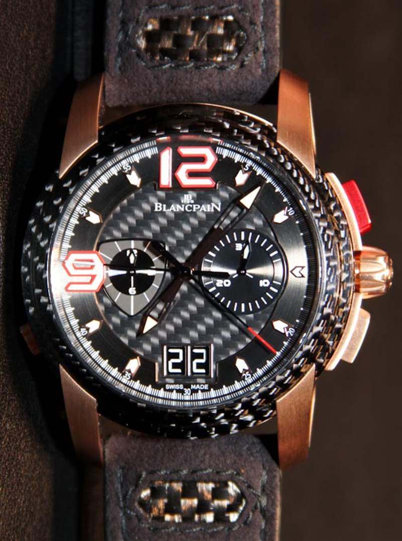 寶珀L-Evolution雙秒追針飛返計時腕表上手體驗-復(fù)刻表