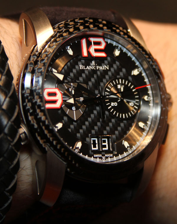 寶珀L-Evolution雙秒追針飛返計時腕表上手體驗-復(fù)刻表