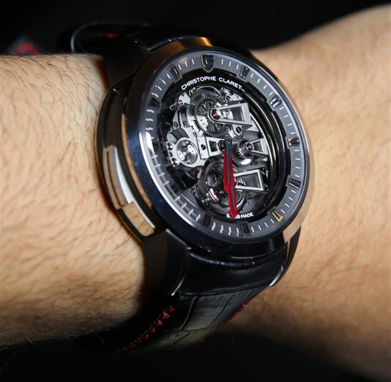 Christophe Claret女高音腕表上手體驗-復(fù)刻表